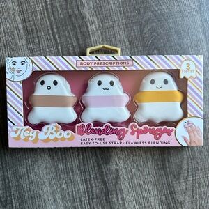 Hey boo blending face sponges cute ghost